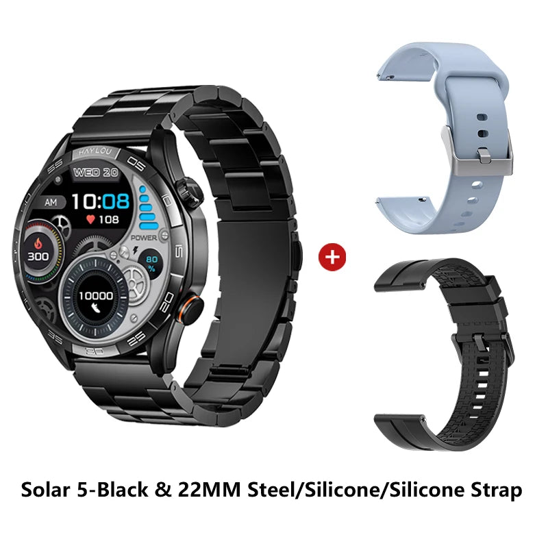 Solar 5 Voice Calling Smartwatch 1.58'' AMOLED Display 60Hz Smart Watch