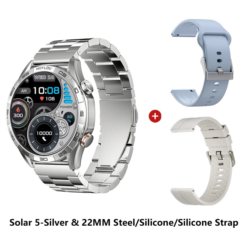 Solar 5 Voice Calling Smartwatch 1.58'' AMOLED Display 60Hz Smart Watch