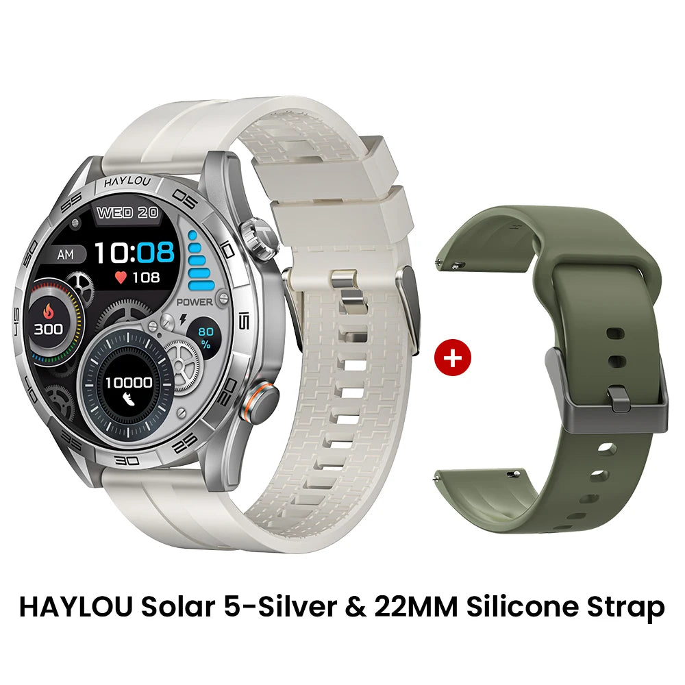 Solar 5 Voice Calling Smartwatch 1.58'' AMOLED Display 60Hz Smart Watch