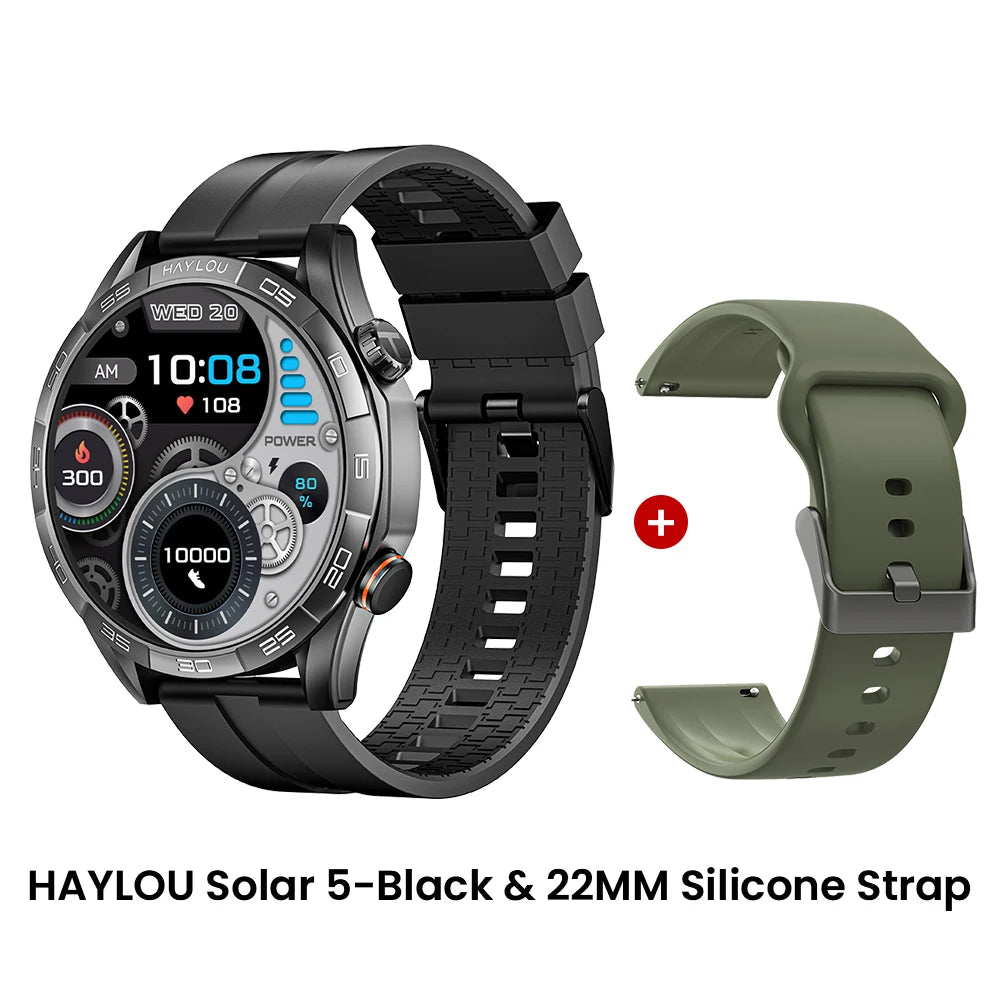 Solar 5 Voice Calling Smartwatch 1.58'' AMOLED Display 60Hz Smart Watch
