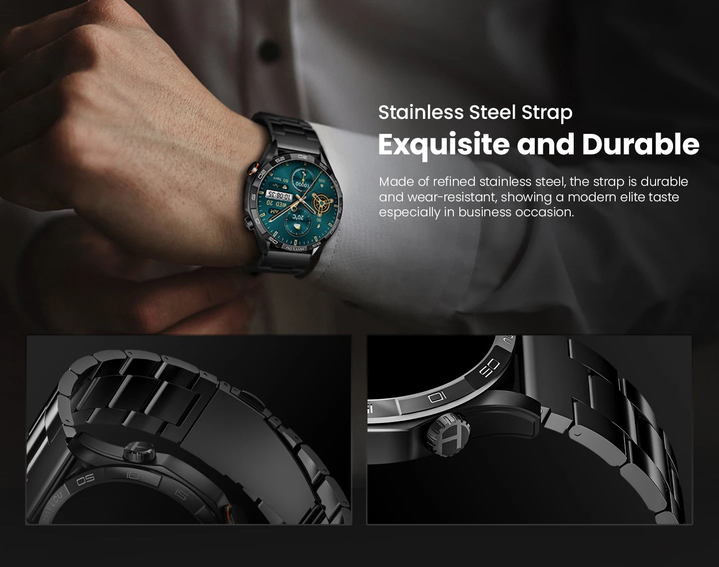 Solar 5 Voice Calling Smartwatch 1.58'' AMOLED Display 60Hz Smart Watch