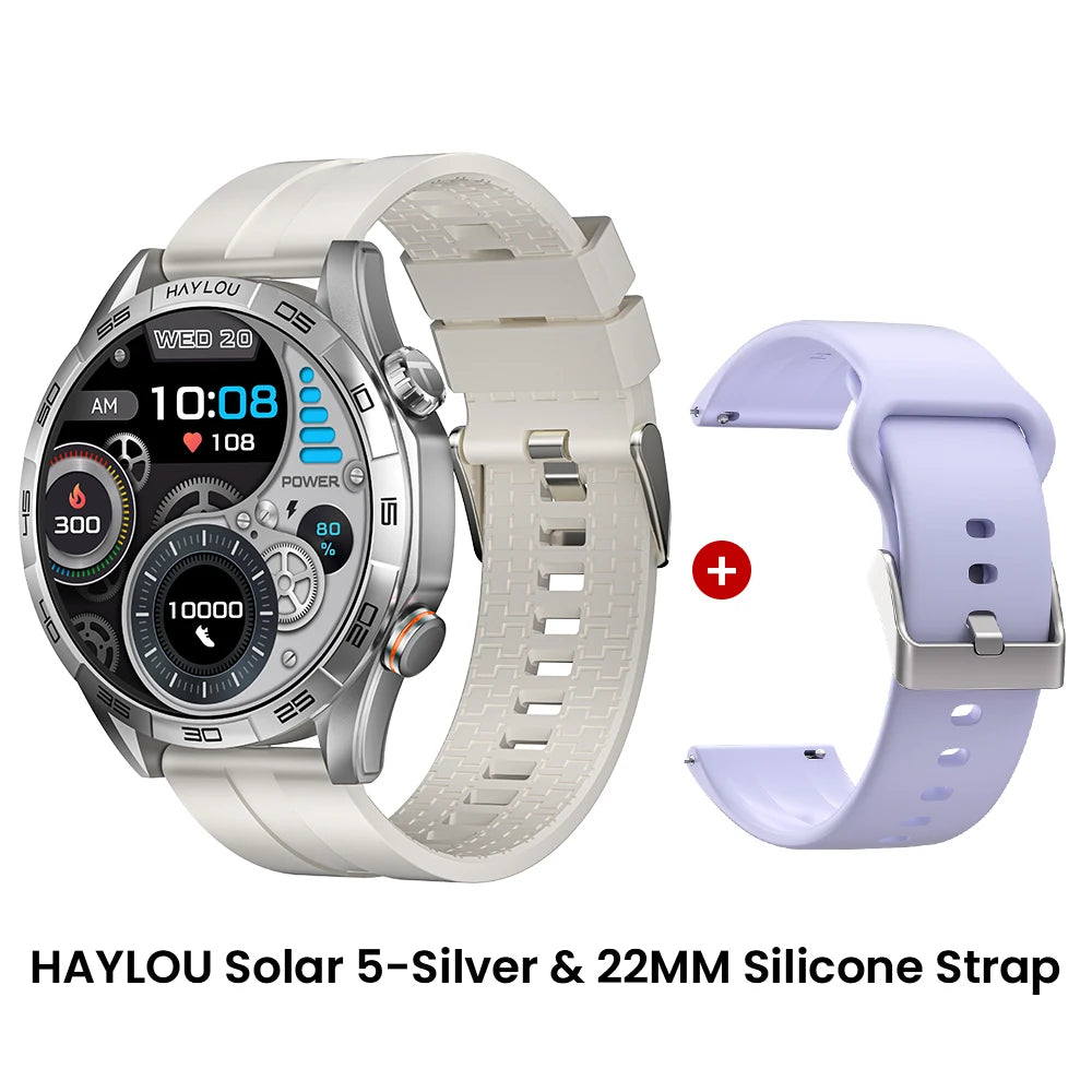 Solar 5 Voice Calling Smartwatch 1.58'' AMOLED Display 60Hz Smart Watch
