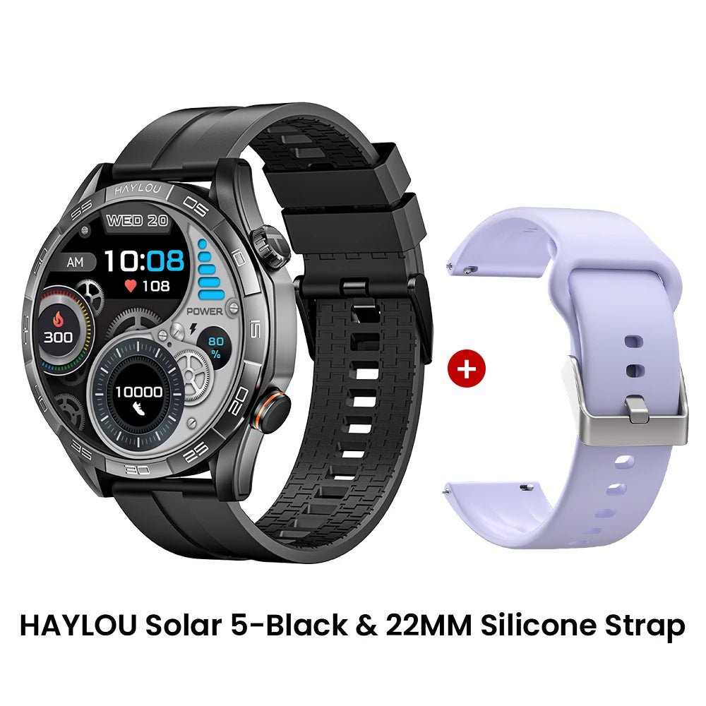 Solar 5 Voice Calling Smartwatch 1.58'' AMOLED Display 60Hz Smart Watch