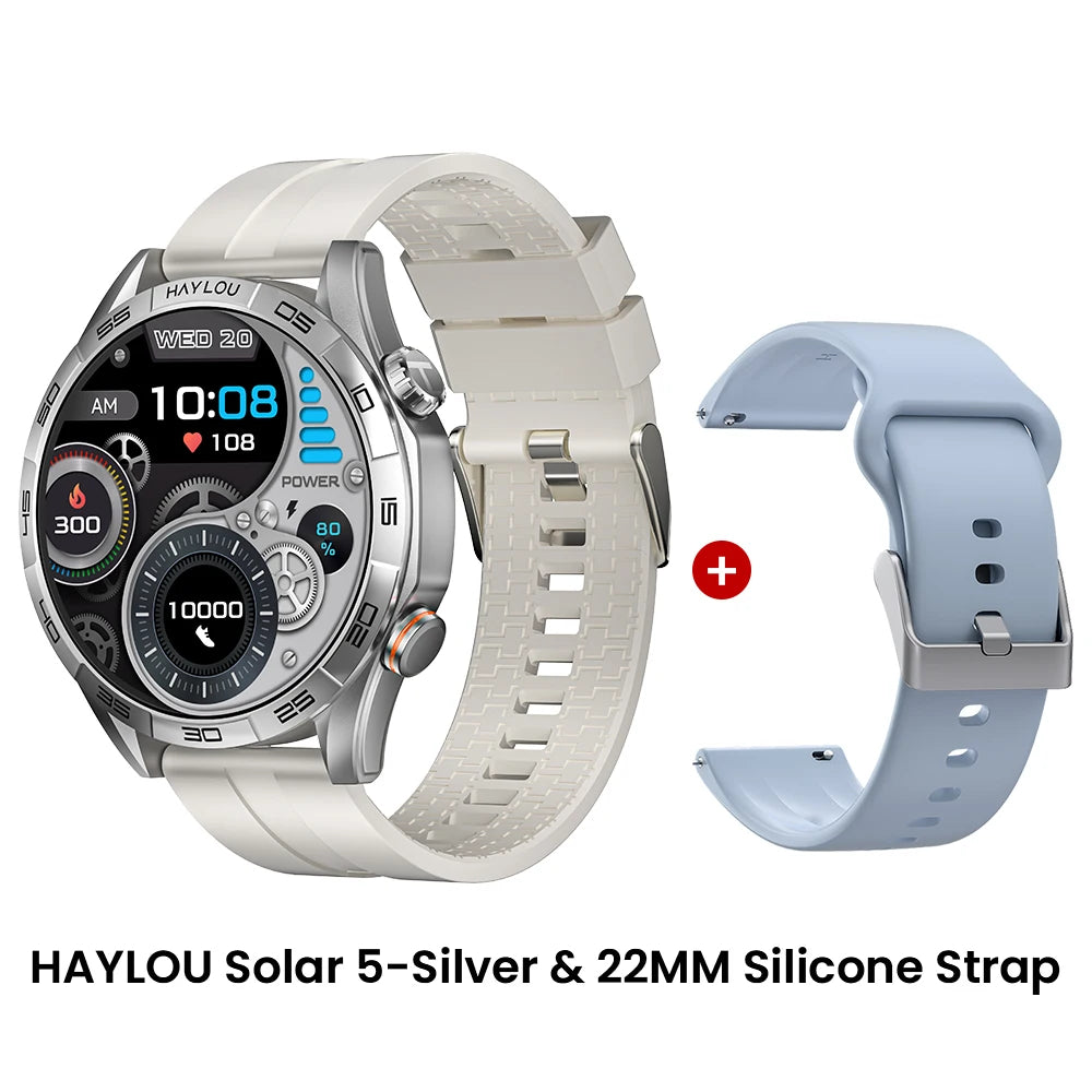 Solar 5 Voice Calling Smartwatch 1.58'' AMOLED Display 60Hz Smart Watch