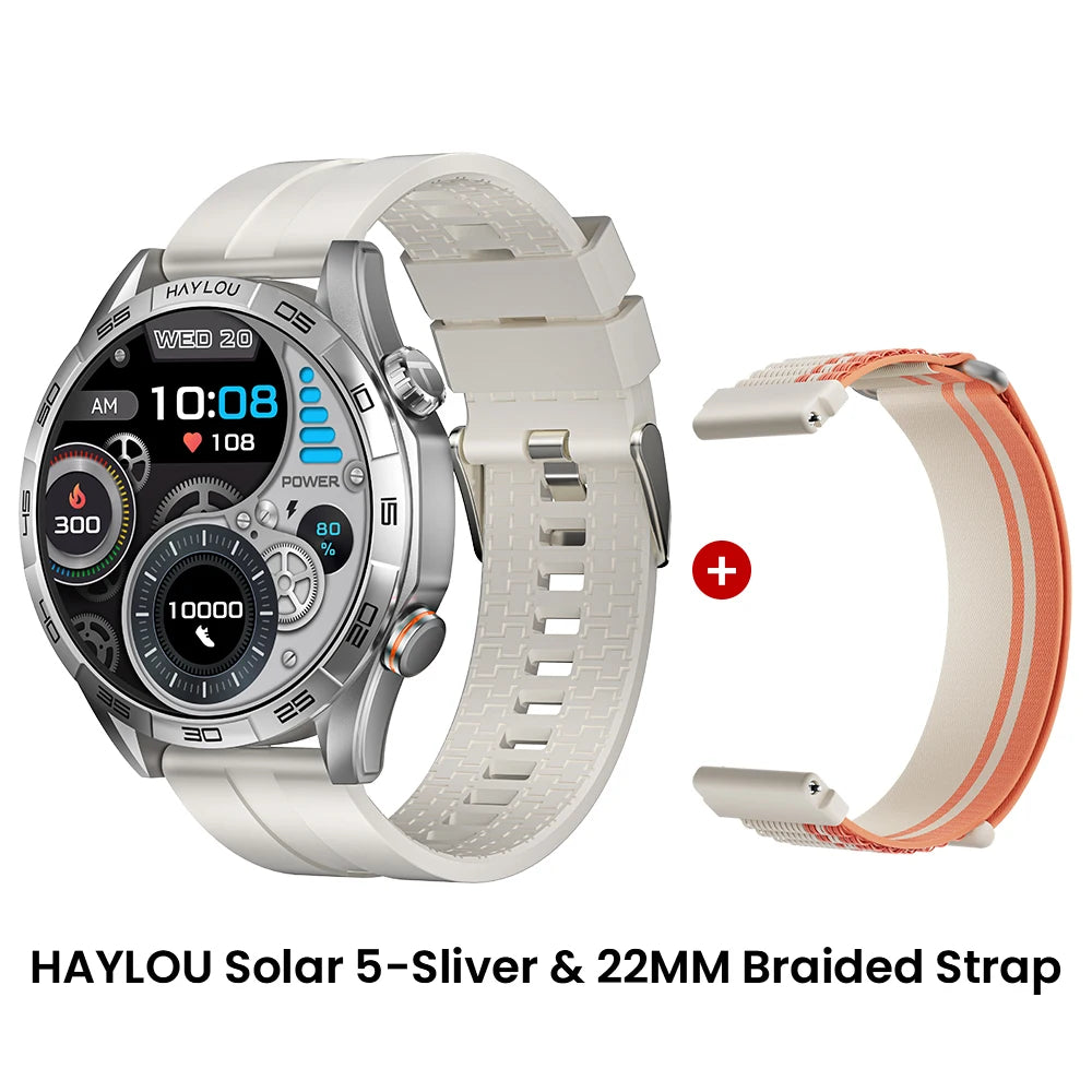 Solar 5 Voice Calling Smartwatch 1.58'' AMOLED Display 60Hz Smart Watch