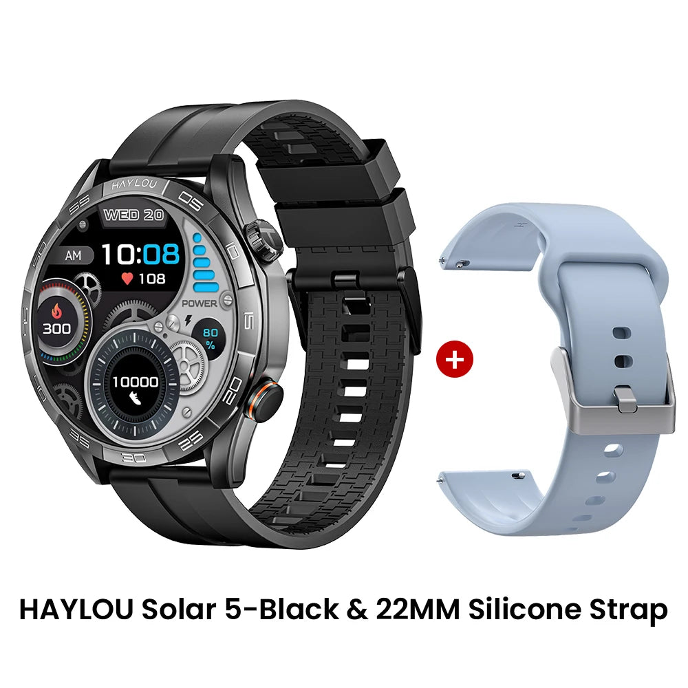 Solar 5 Voice Calling Smartwatch 1.58'' AMOLED Display 60Hz Smart Watch